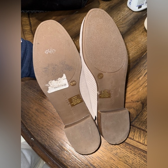 Lucky Brand Women's  Size 38.5 Cream Slip-On Shoes - Picture 5 of 5
